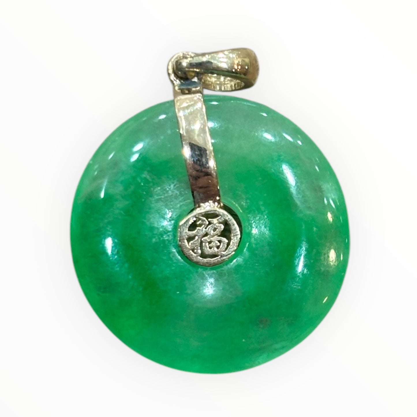 Mini 18k Jade donuts