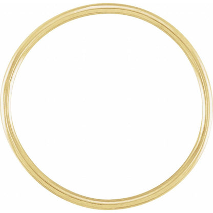 14K Yellow Gold Stackable Ring