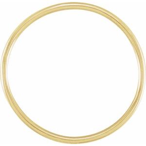 14K Yellow Gold Stackable Ring Size 7