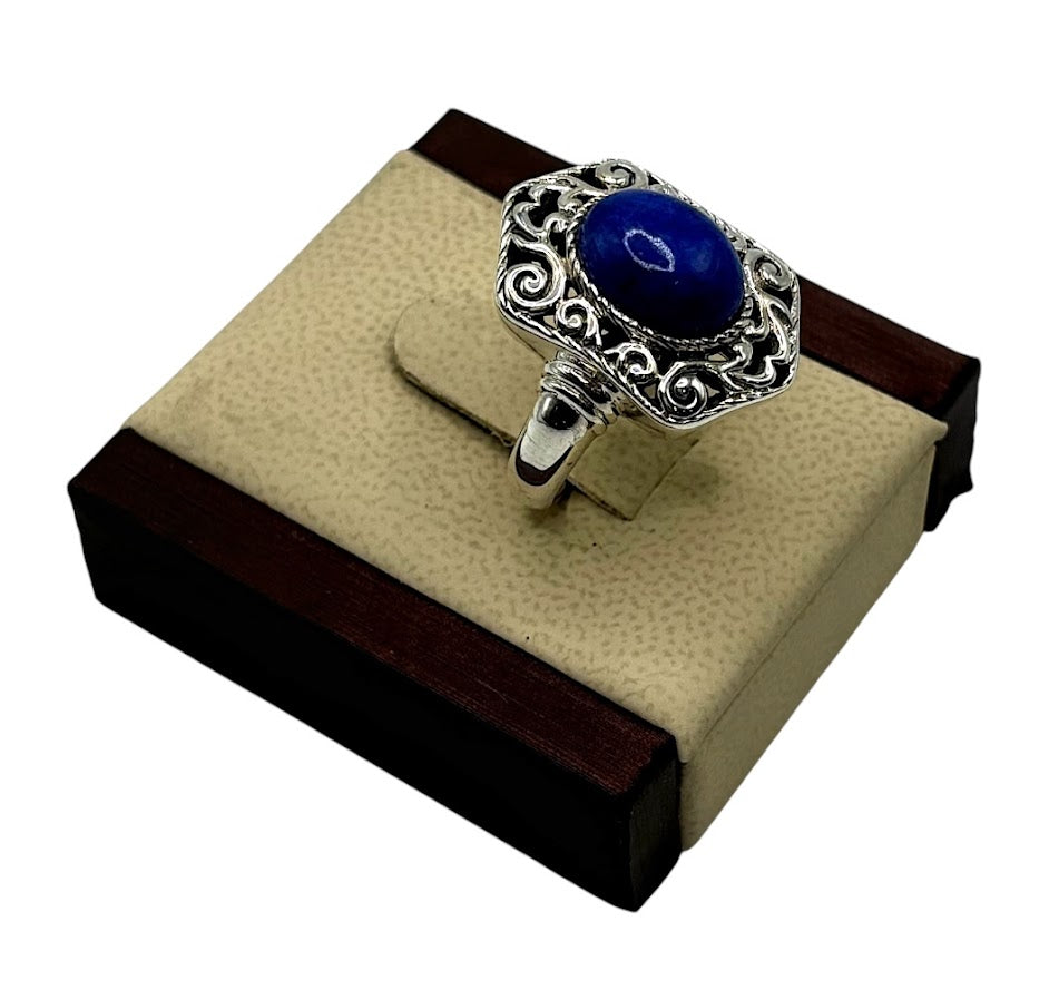 Blue Lapis Ring