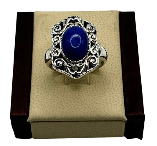 Blue Lapis Ring