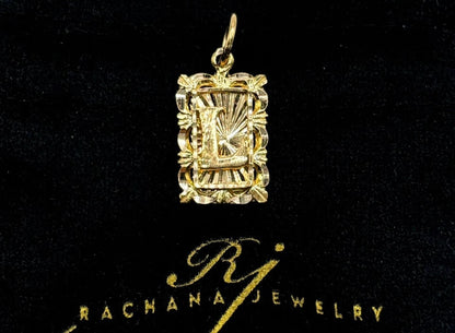 Medium Letter Pendants